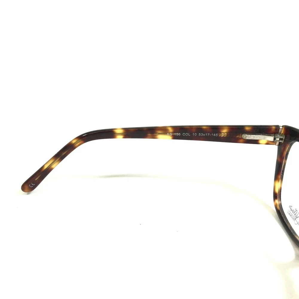 Roberto Steffani Eyeglasses Frames RS 156 COL 10 Brown Tortoise 53-17-145